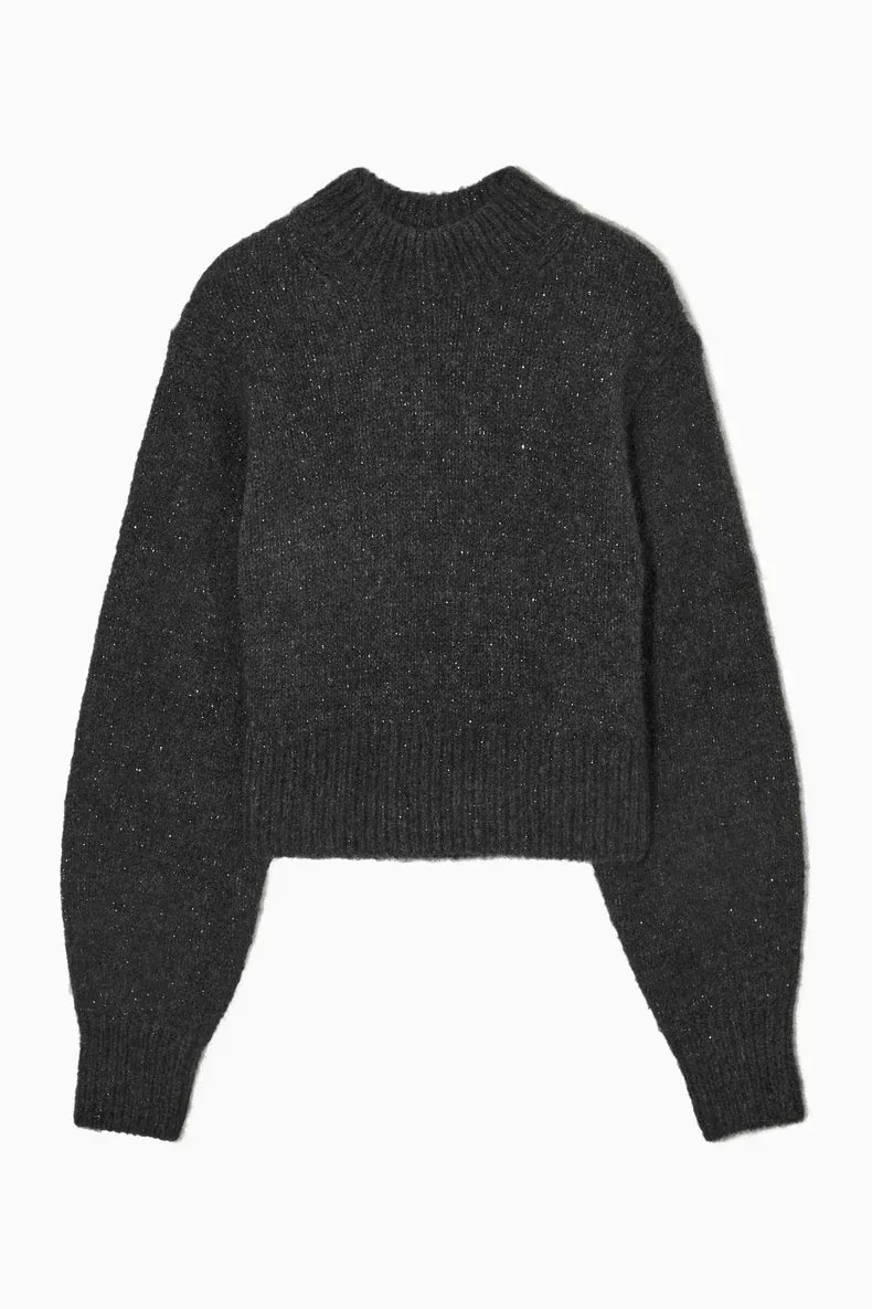 2024 Winter New Style Short Wool Blend Soft Daily Commuter Stylish Sweater