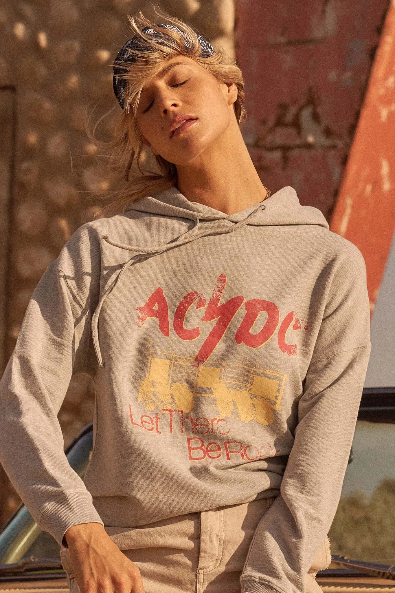 AC/DC Let There Be Rock Graphic Hoodie