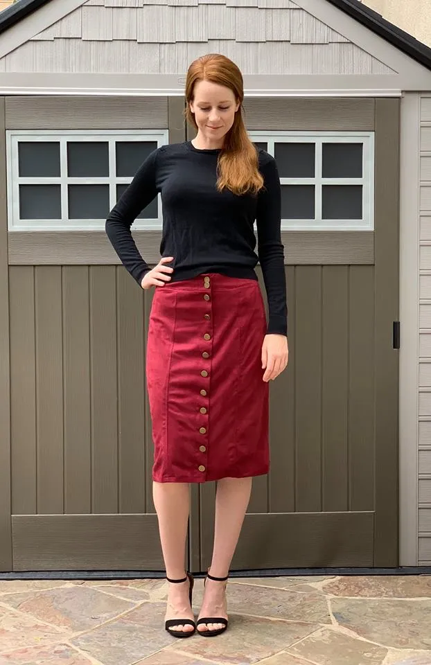 Anna Button-Up Skirt