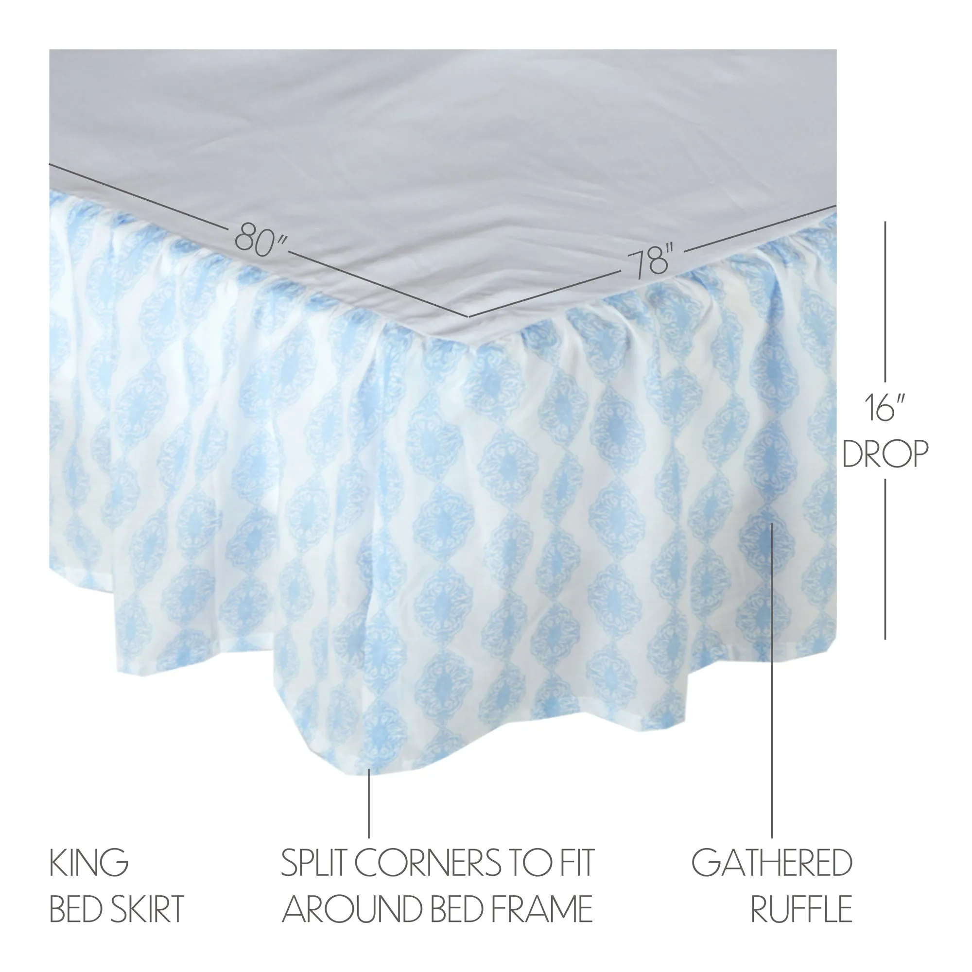 Avani Bed Skirt