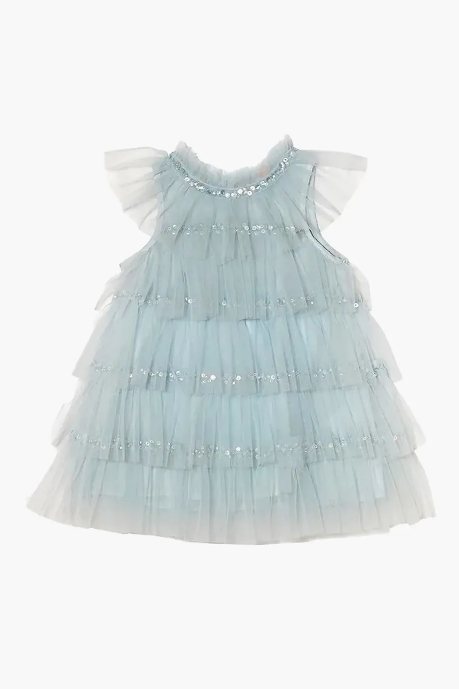 Baby Girl Dress Tutu Du Monde Alchemy Shine Blue