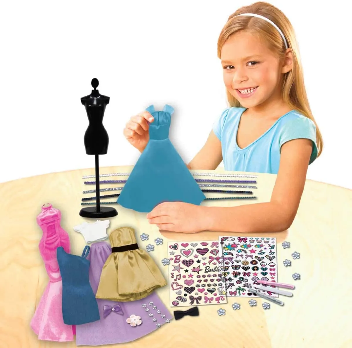 Barbie Be a Fashion Designer Doll Dress Up Kit