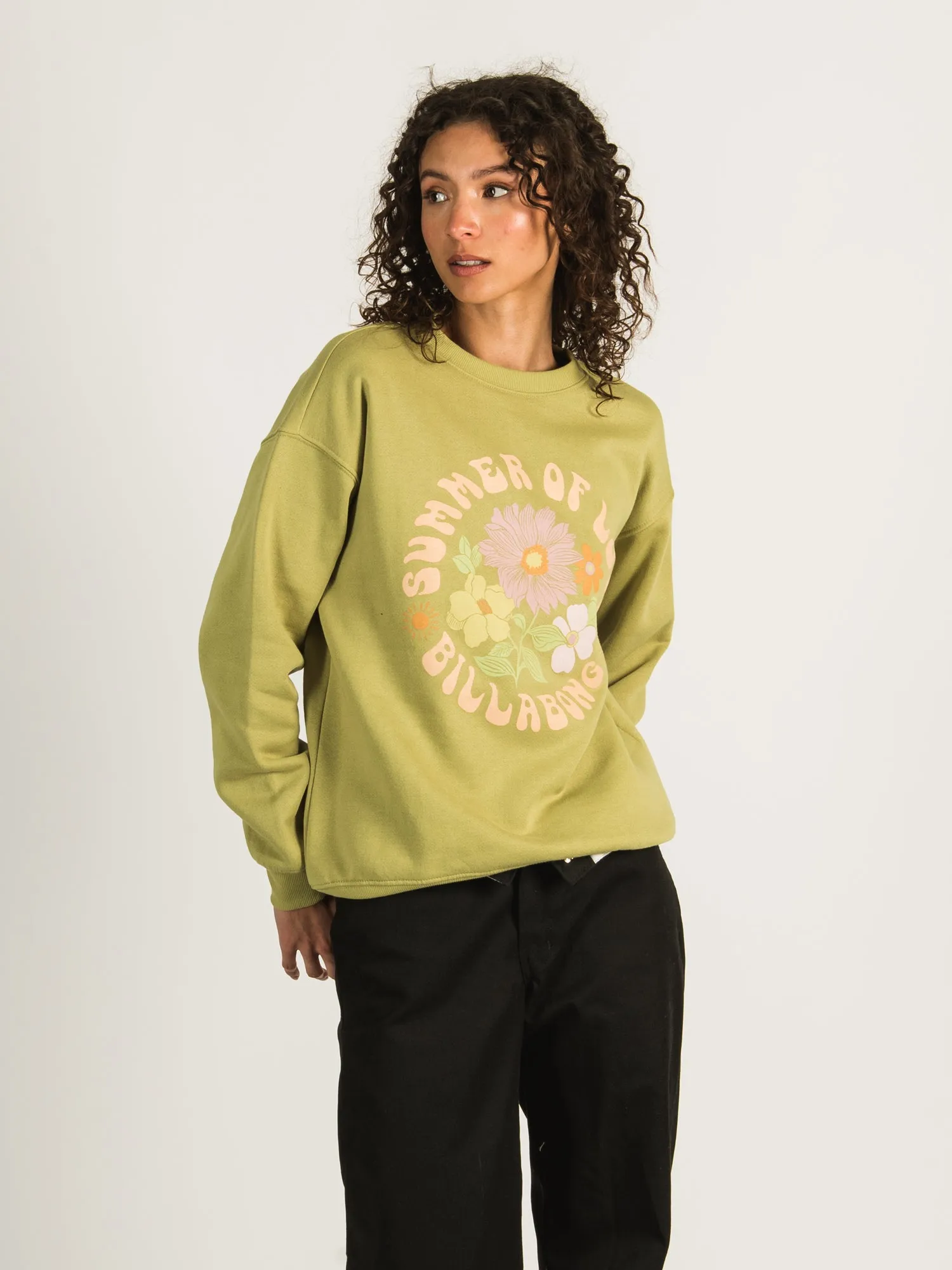 BILLABONG LOVERS FOREVER CREWNECK