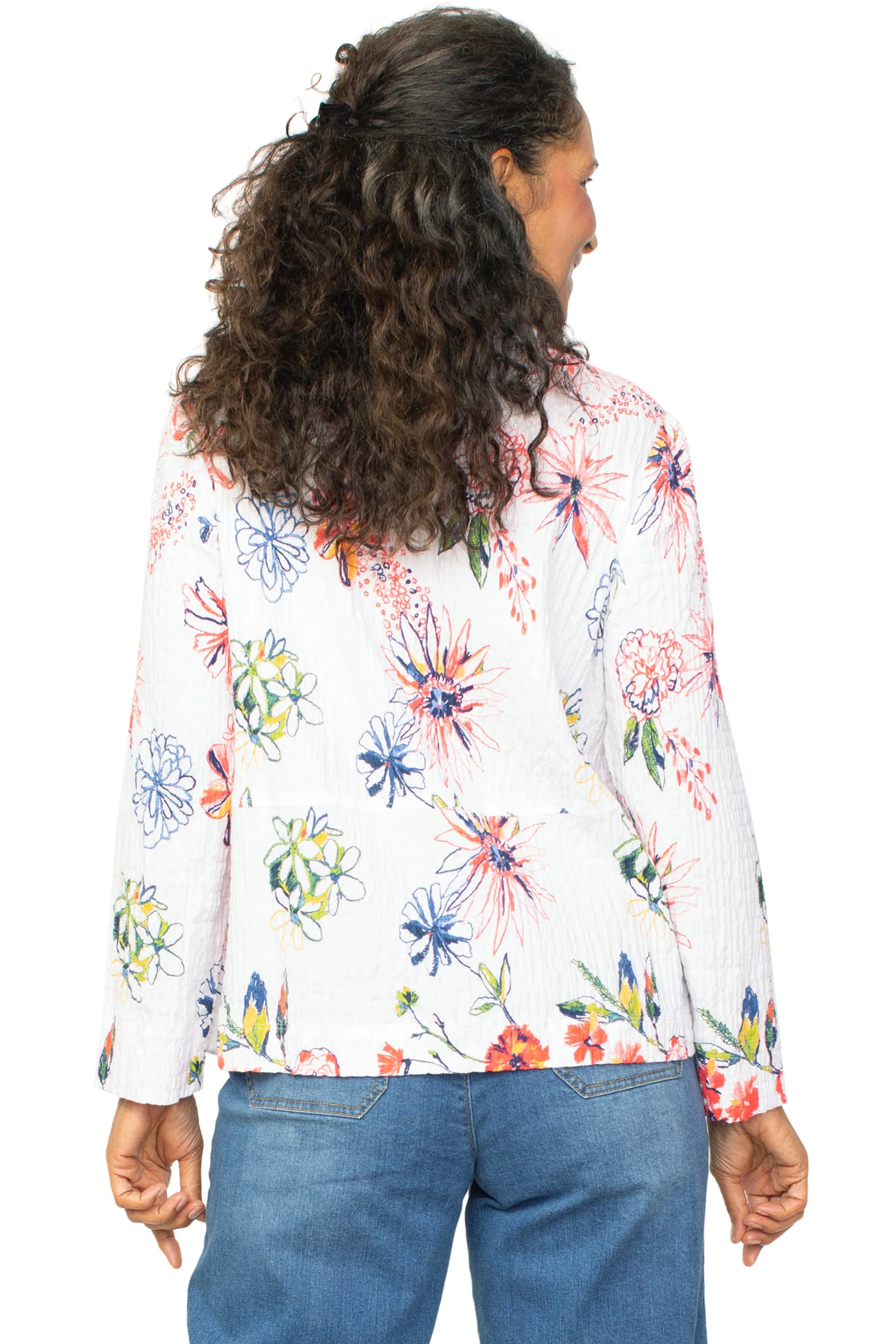 Botanical Bliss Swing Jacket