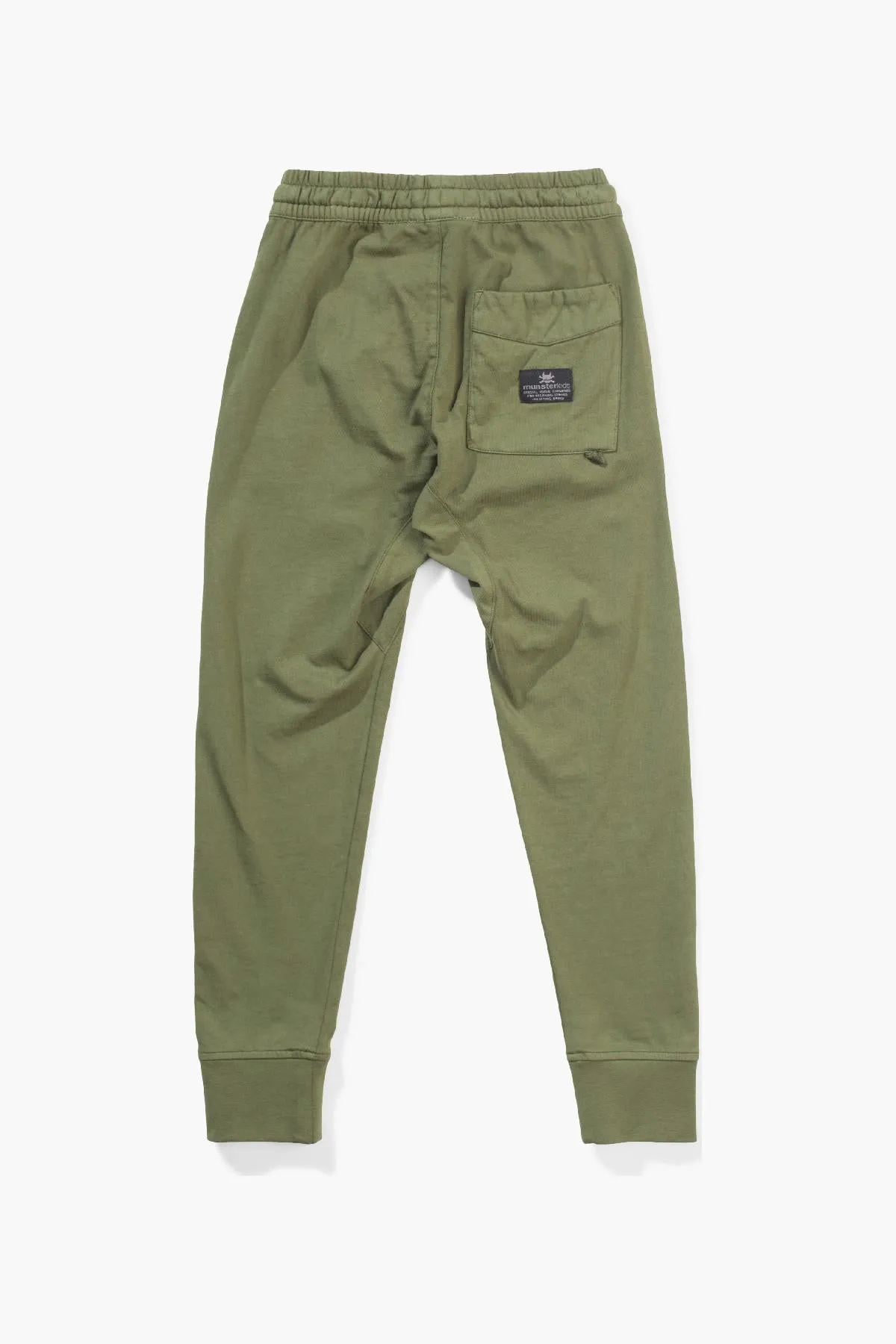 Boys Pants Munster Kids Feet Up Washed Dark Olive