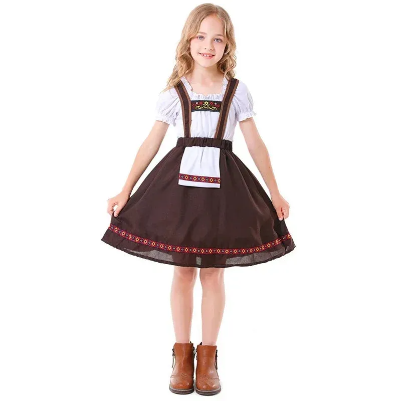 Colorful Fun Oktoberfest Kid Dresses