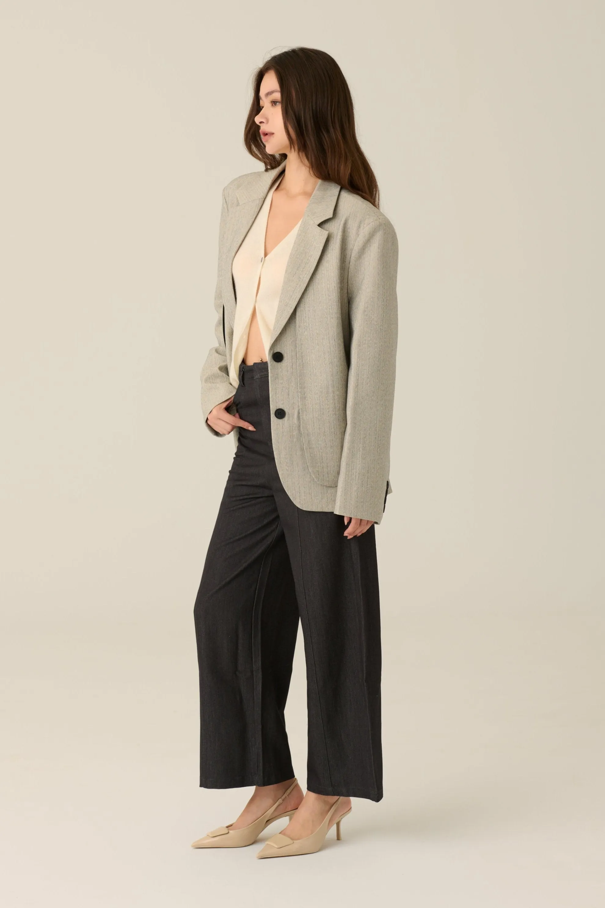 Confidence double layered blazer