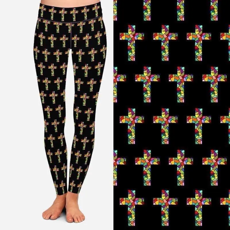 Cross leggings