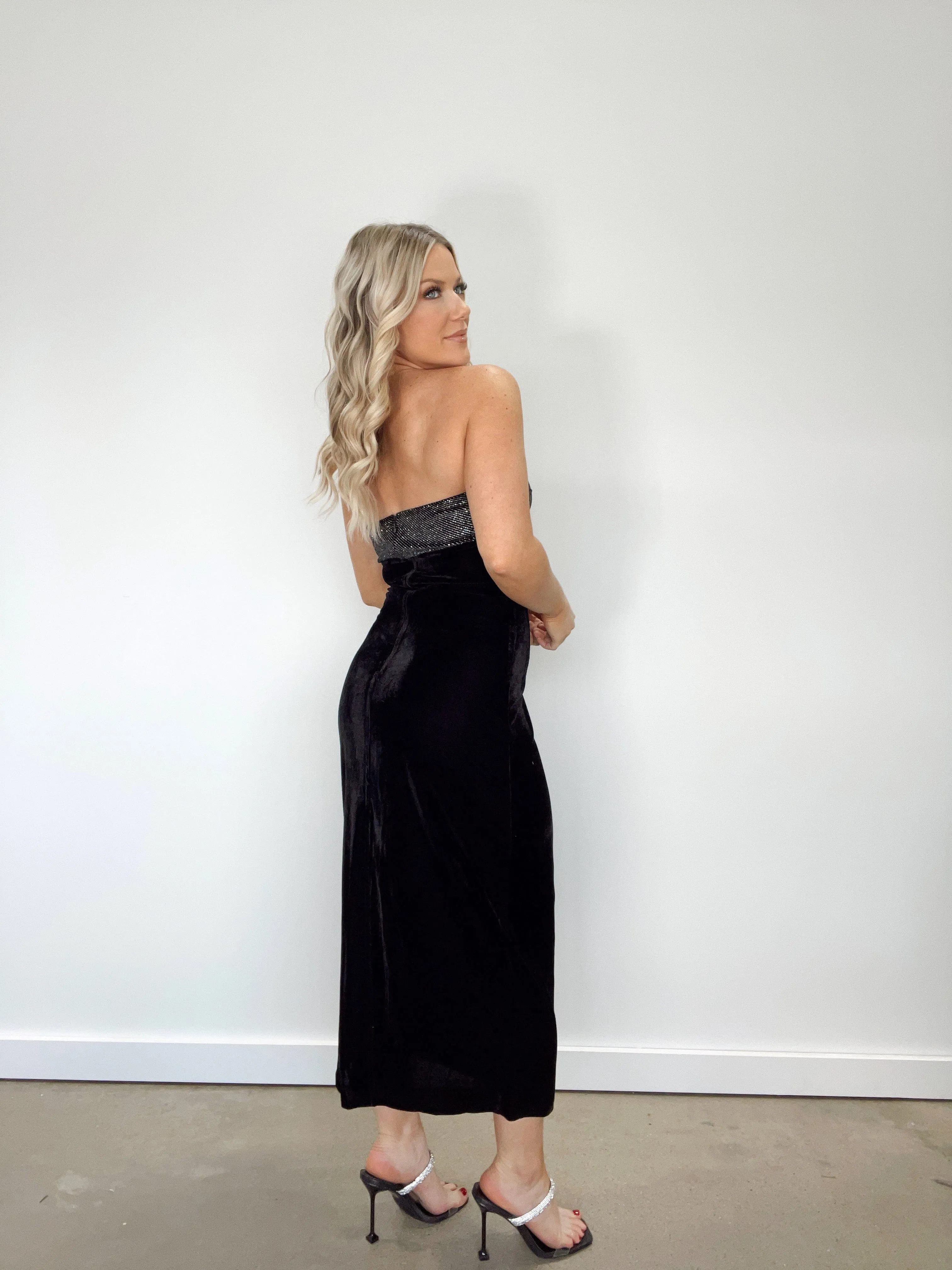 Crystal Ball Midi Dress