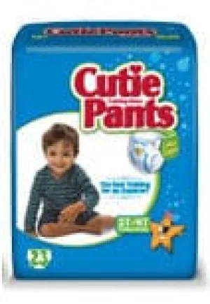 Cutie Pants™ Refastenable Training Pants for Boys Medium 2T to 3T, Up to 34 lb