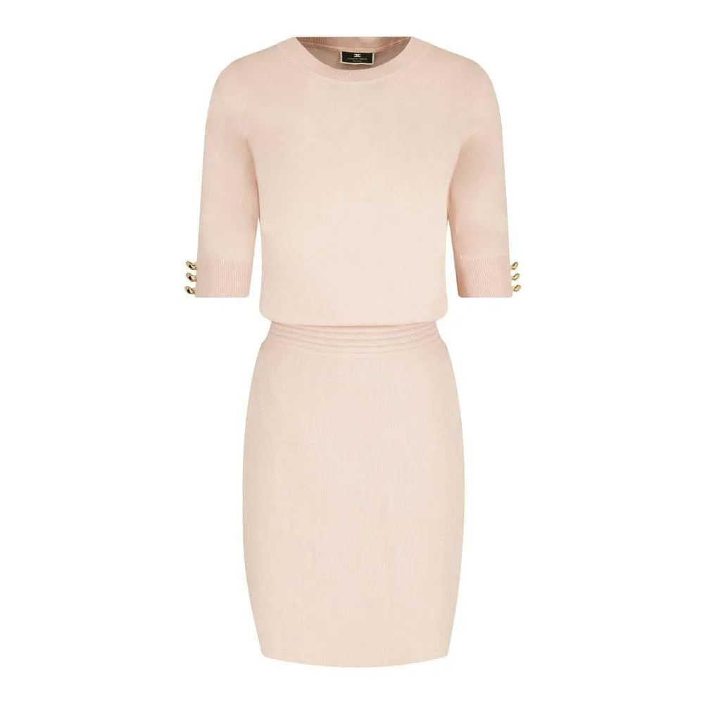 Elisabetta Franchi "Pink Viscose Women Dress"