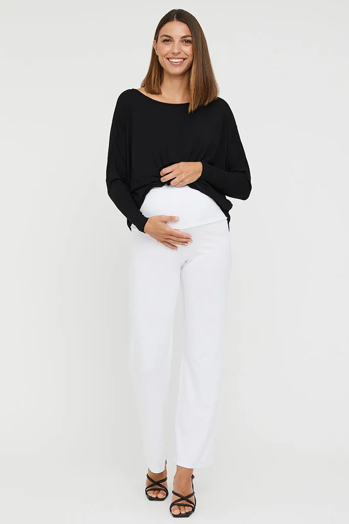 Essential Bamboo Pants - White