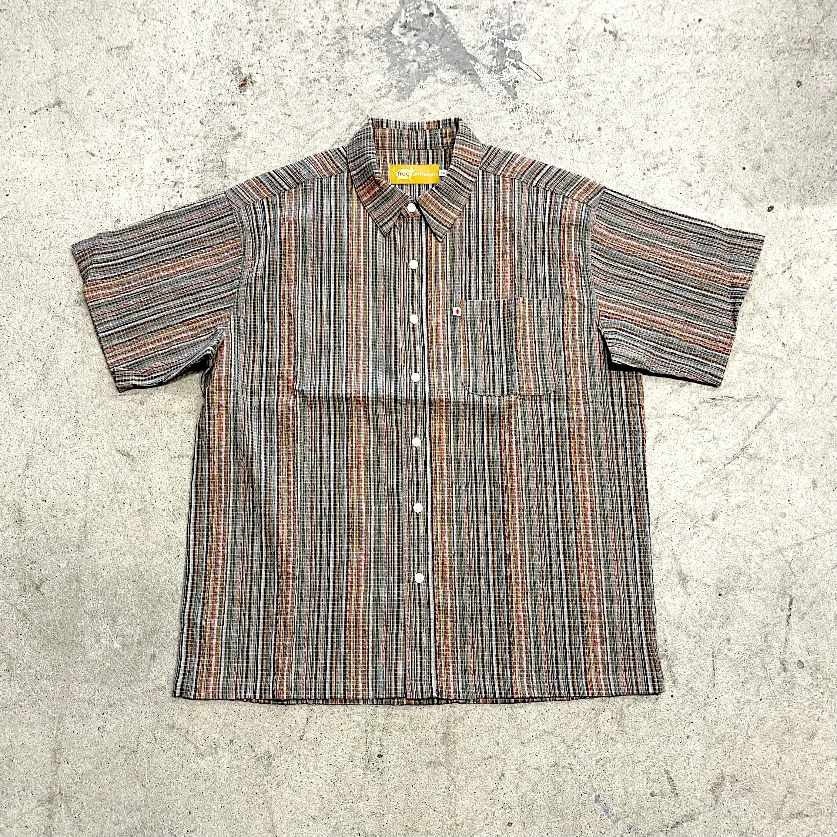 Frog Mojo Stripe Pocket Shirt Red