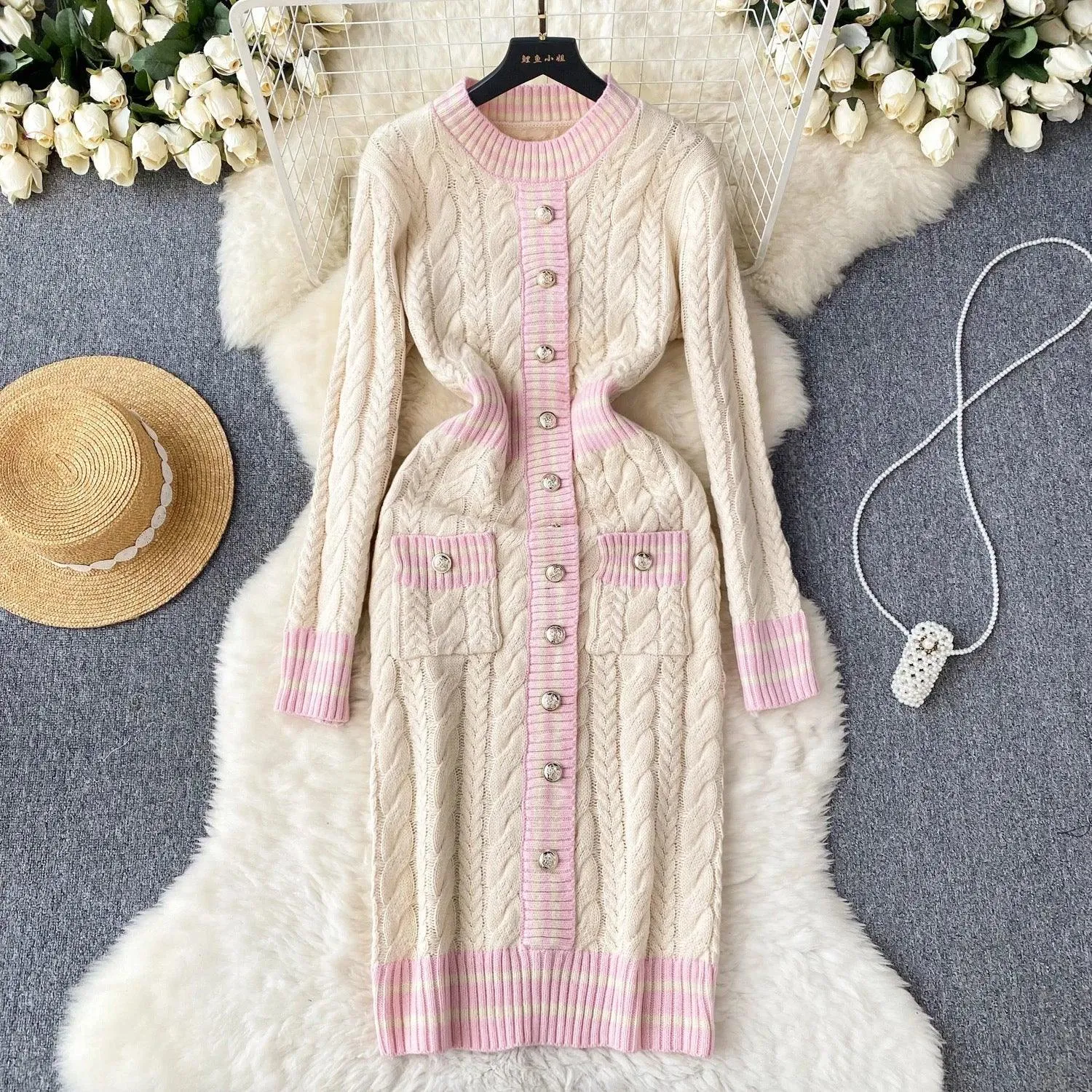 Herrets Statement Knit Dress