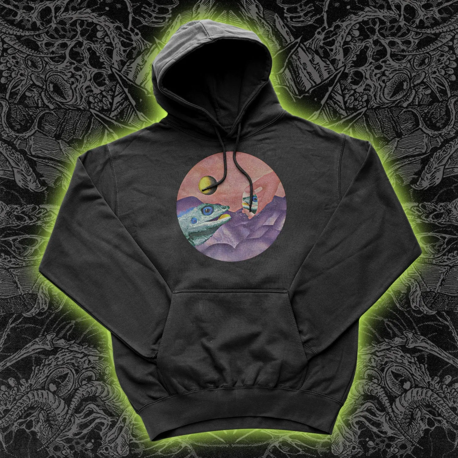 Iguana Mirror Hoodie