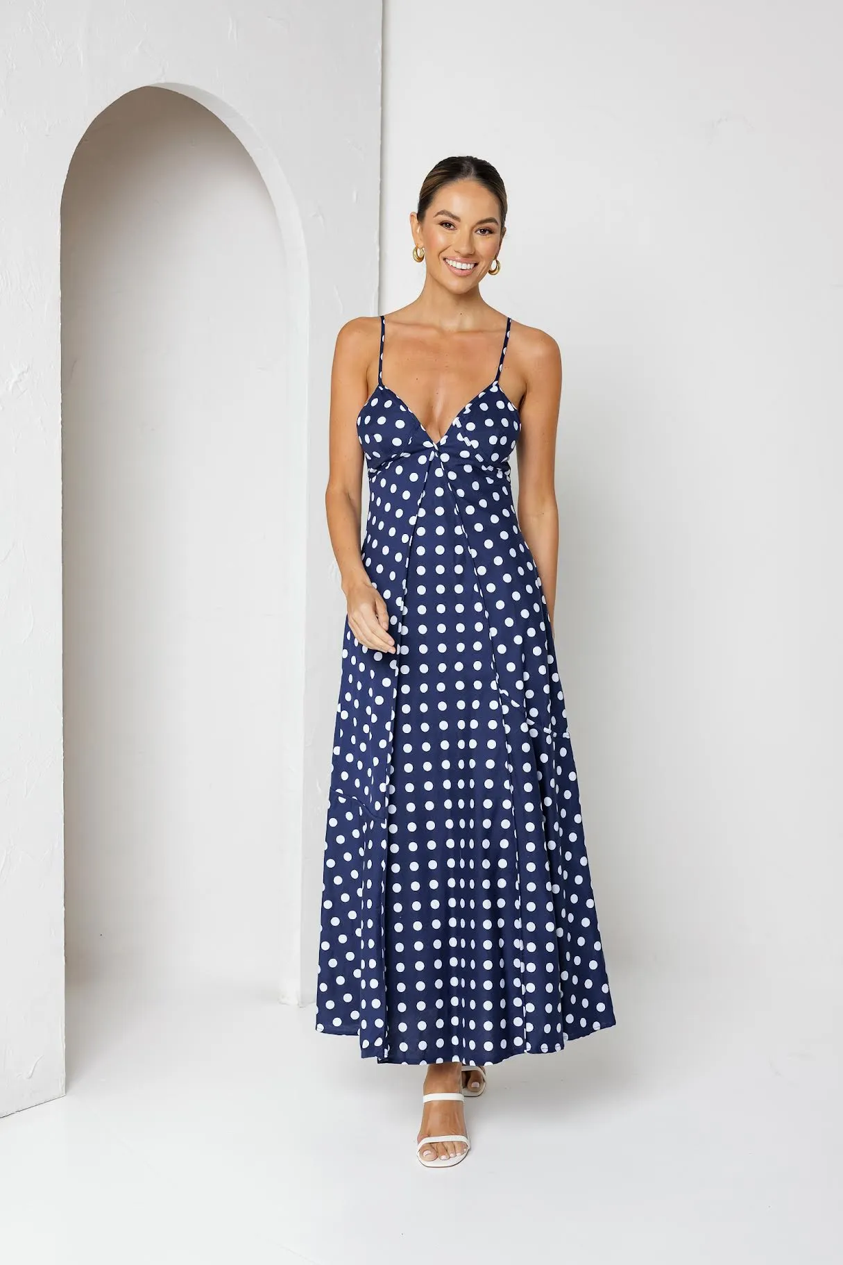 Kendra Polka Dot Dress