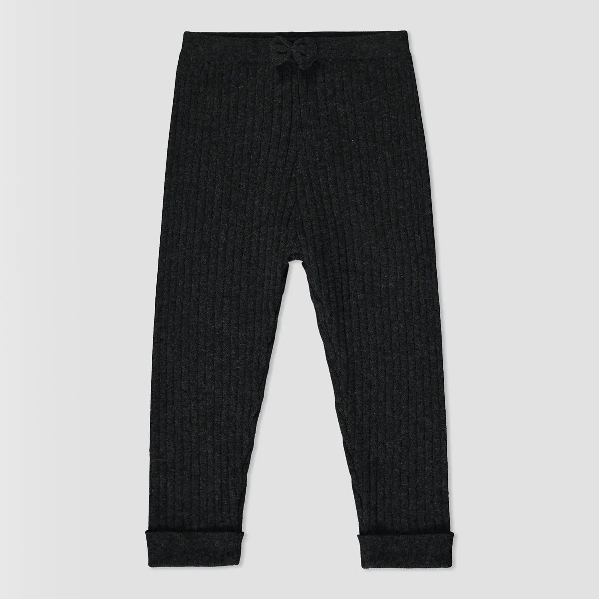 Kew leggings in charcoal knit