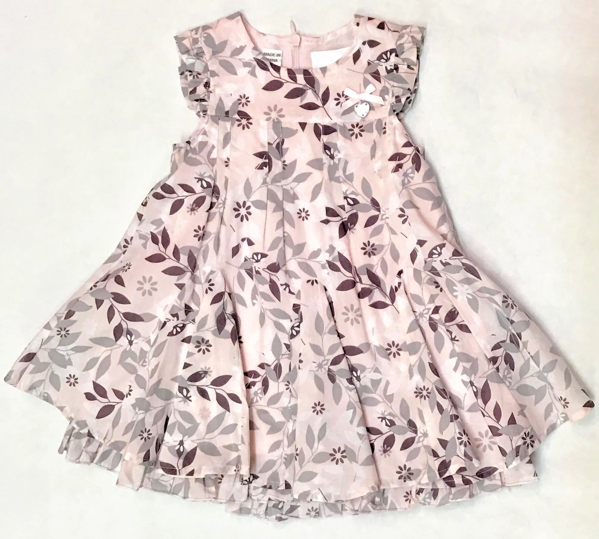 Le Chic Infant Tiered Floral Dress