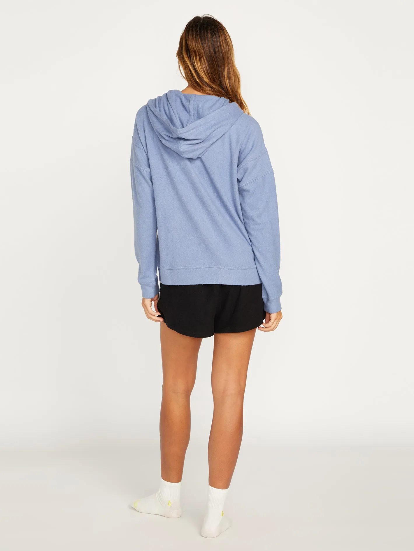 Lived in Lounge Zip Hoodie - Washed Blue