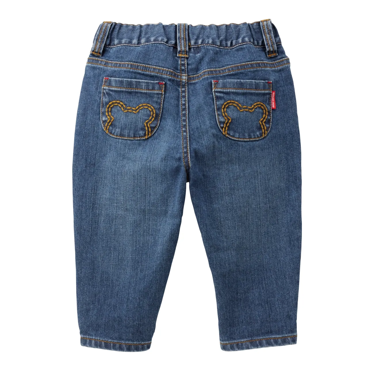 MIKI HOUSE Bear Denim Pants