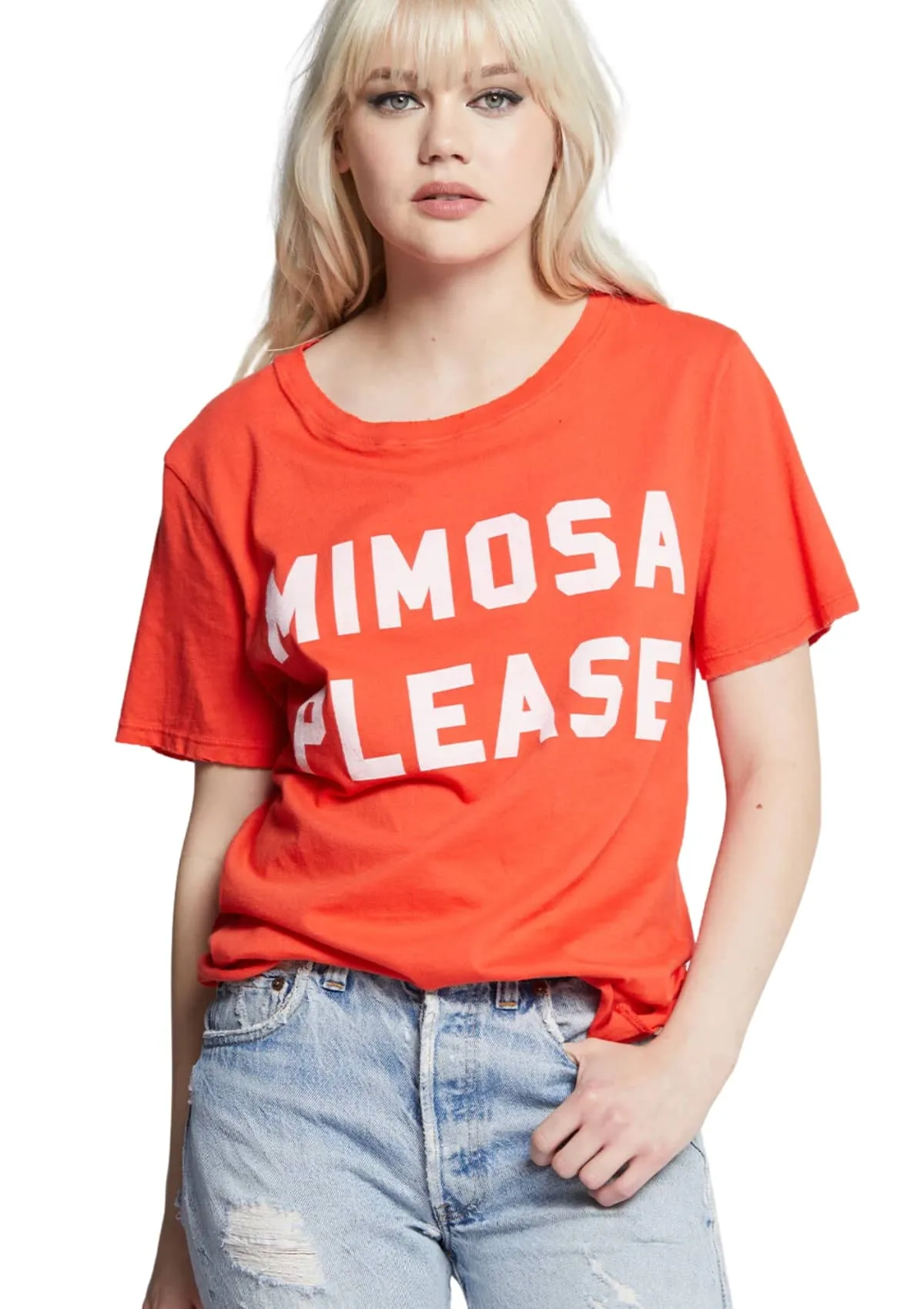 Mimosa Please Boyfriend Tee