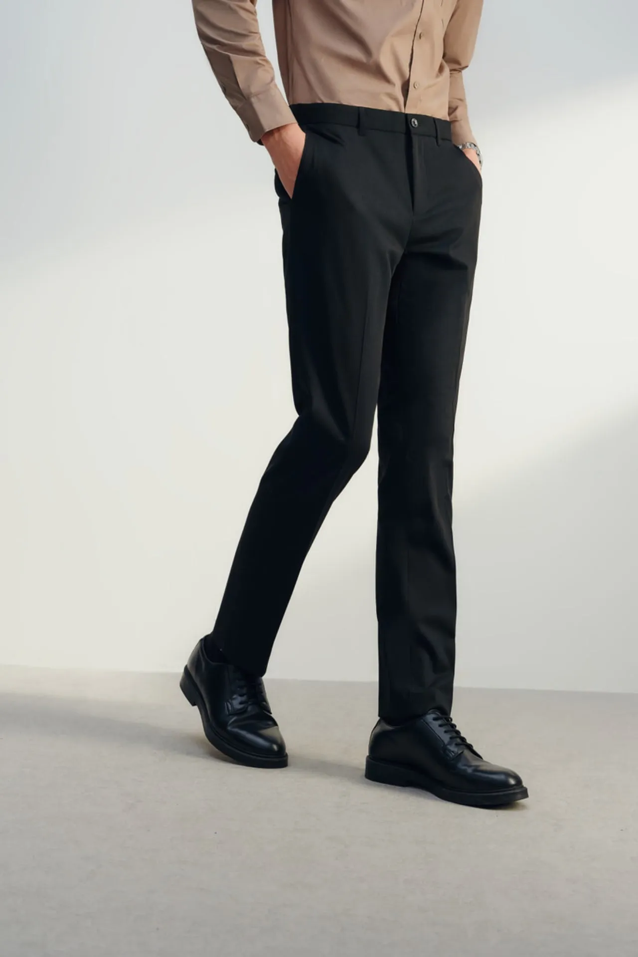 Multi-Way Stretch Smart Fit Twill Suit Pants