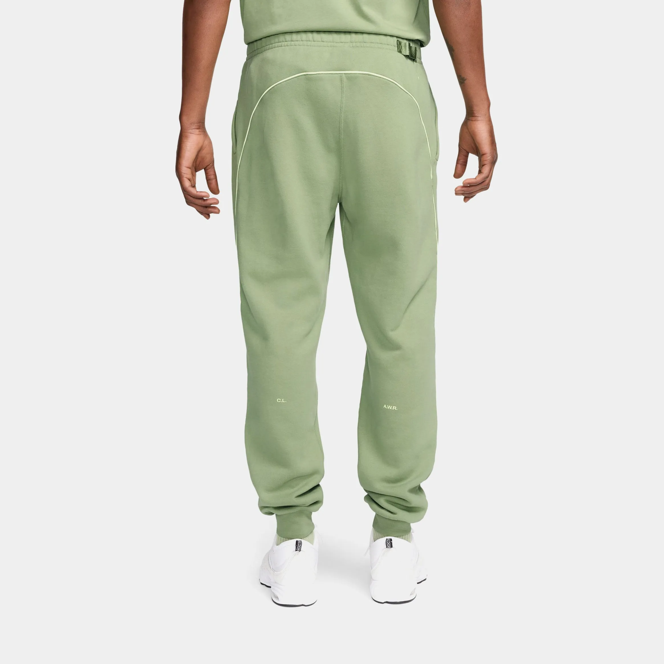 NOCTA Joggers Mens Pants (Oil Green/Light Liquid Lime)