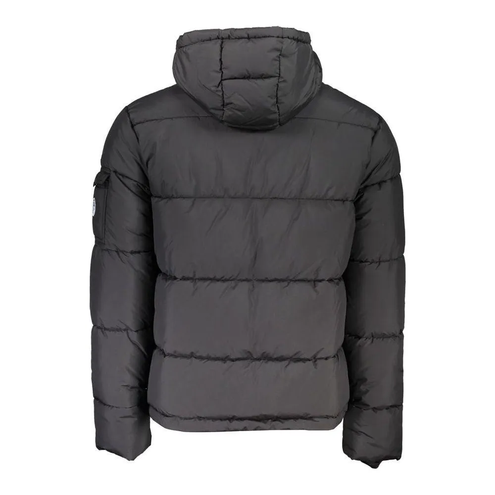 North Sails Black Polyester Mens Jacket