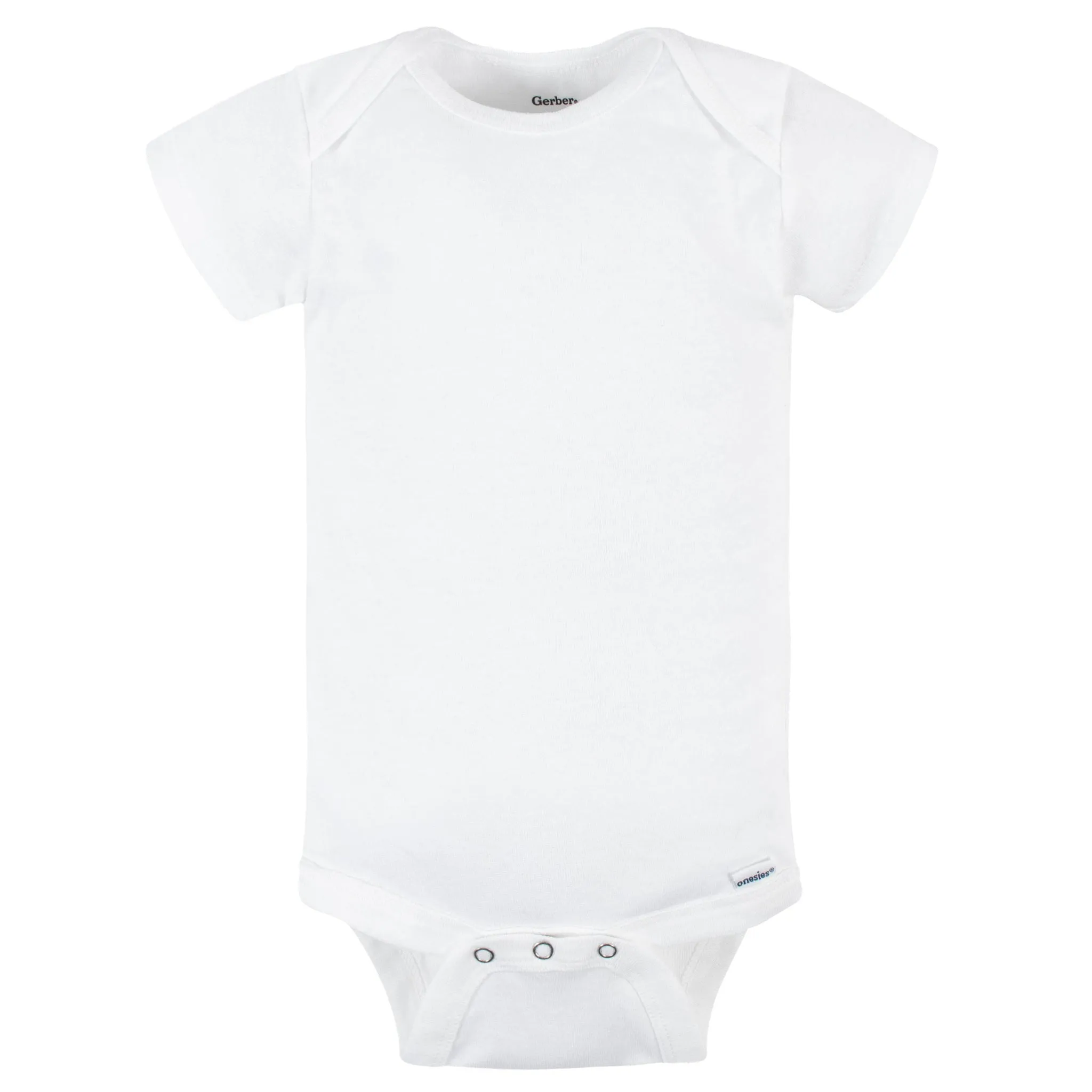 Onesies - 5 Pack Short Sleeve Bodysuit - White