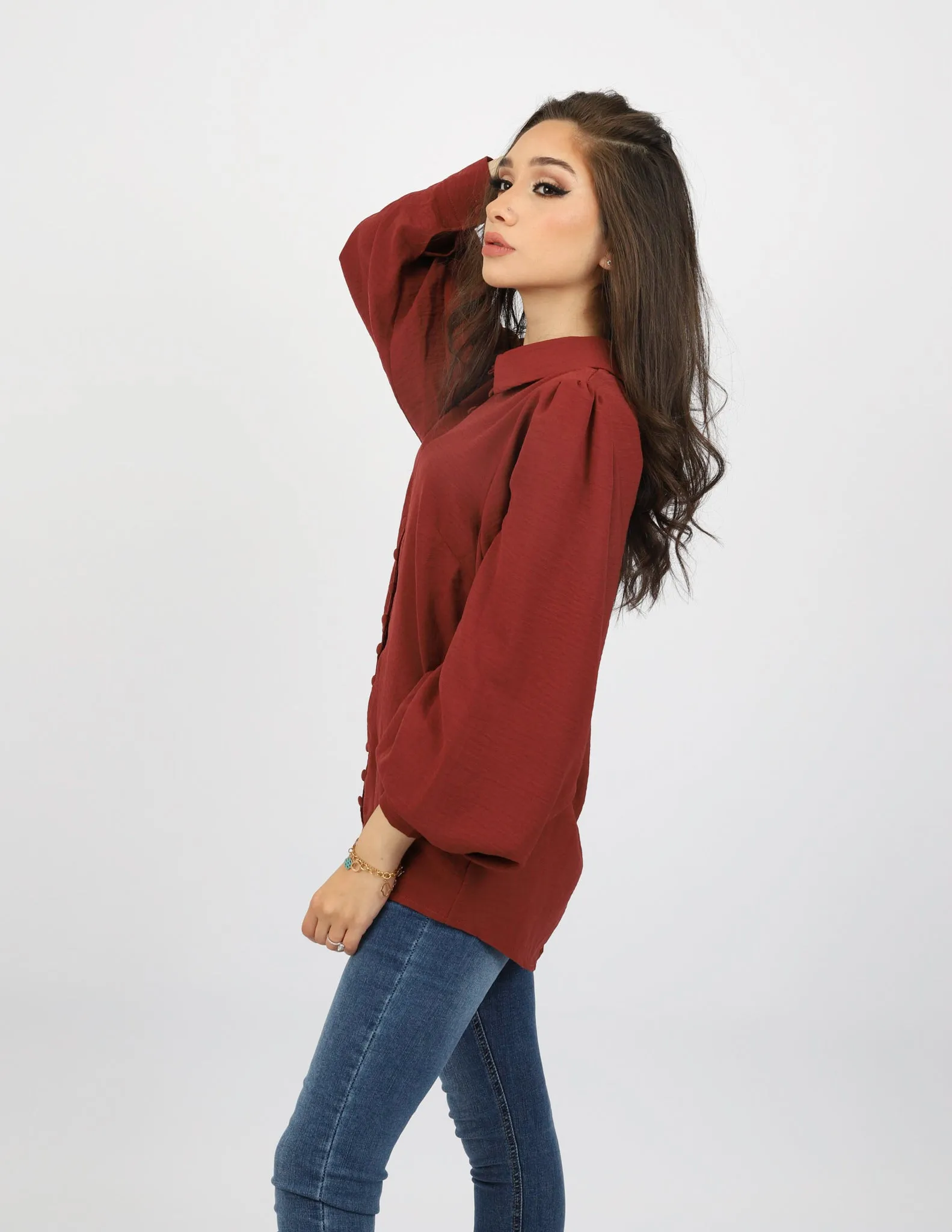 Polly Puff Sleeve Blouse