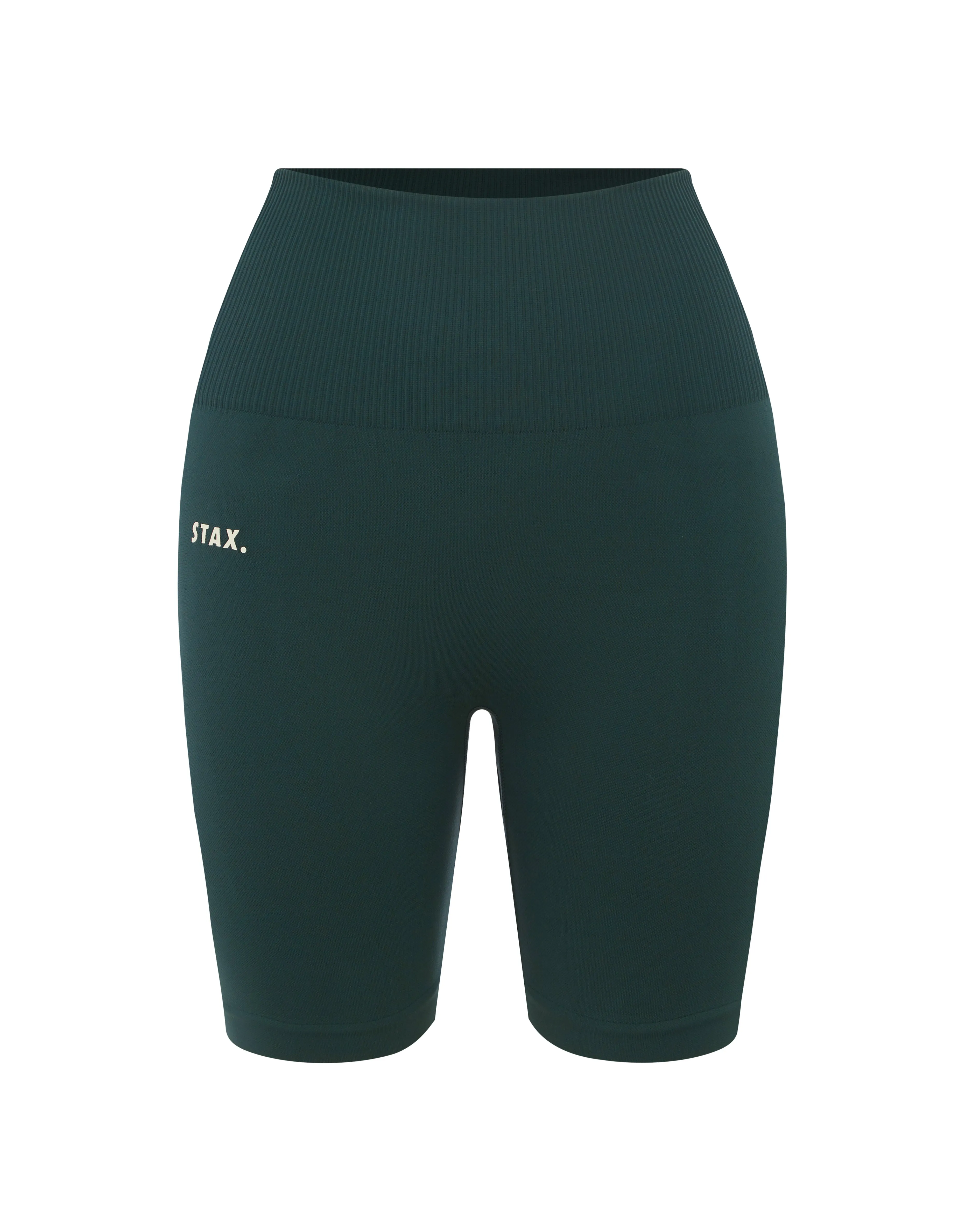 Premium Seamless Favourites Midi Bike Shorts - Pine