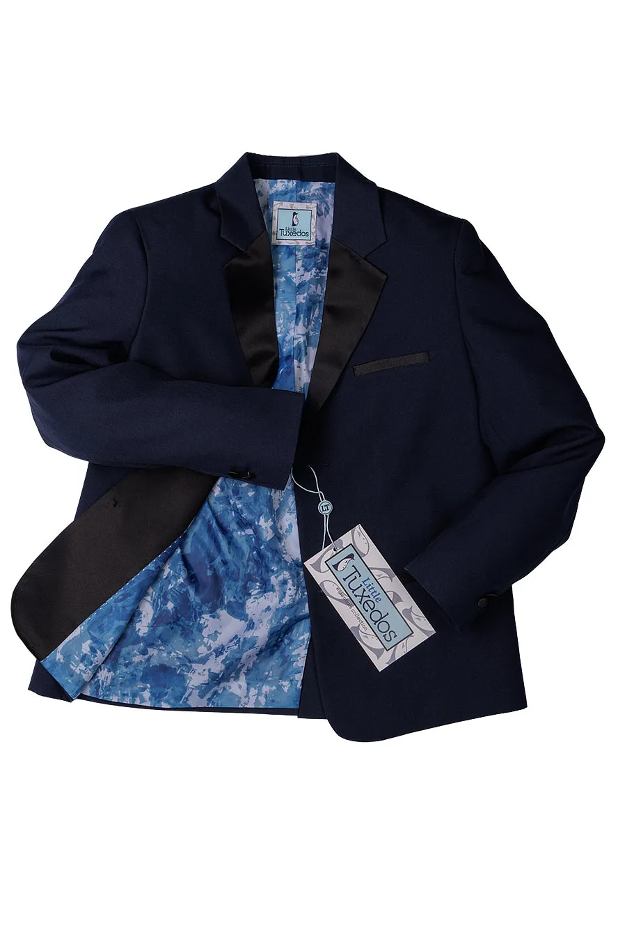 "Prodigy" Kids Navy Tuxedo (5-Piece Set)