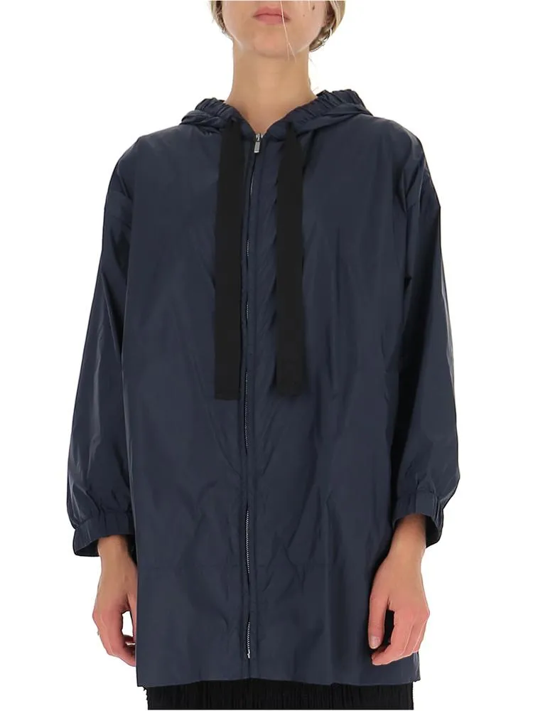 'S Max Mara Hooded Zip-Up Jacket