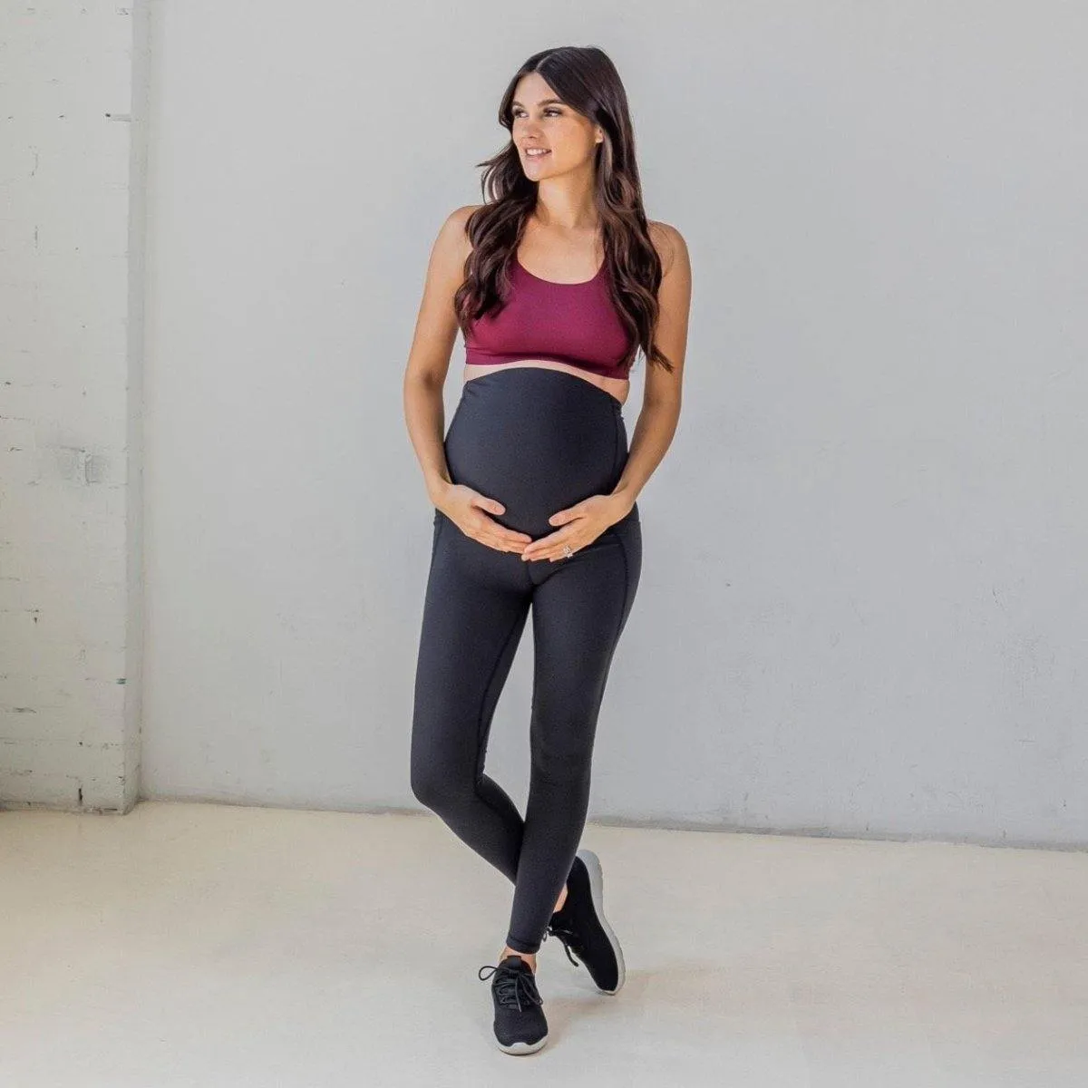 Skin Maternity Pants - Black