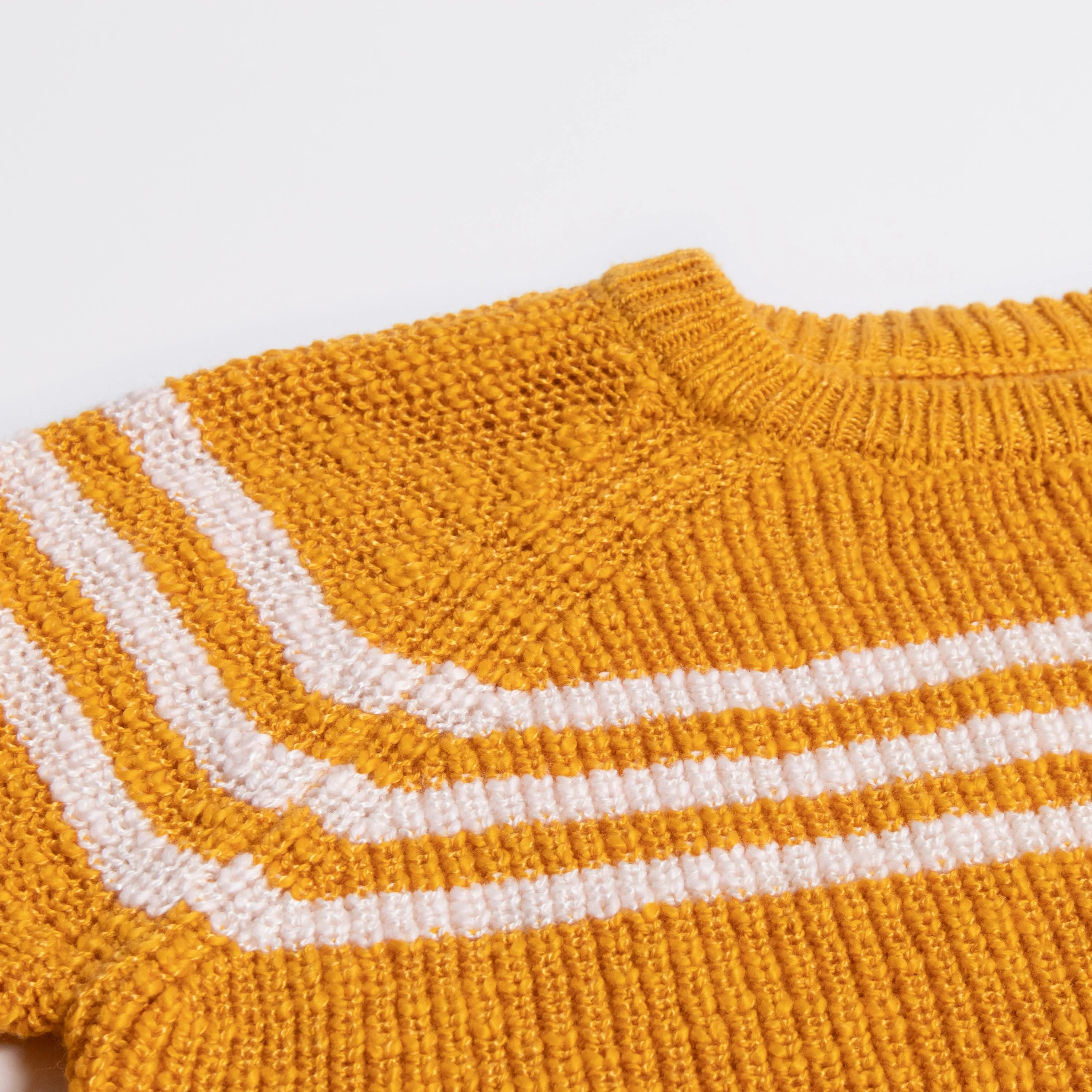 Slub Racing Stripe Sweater