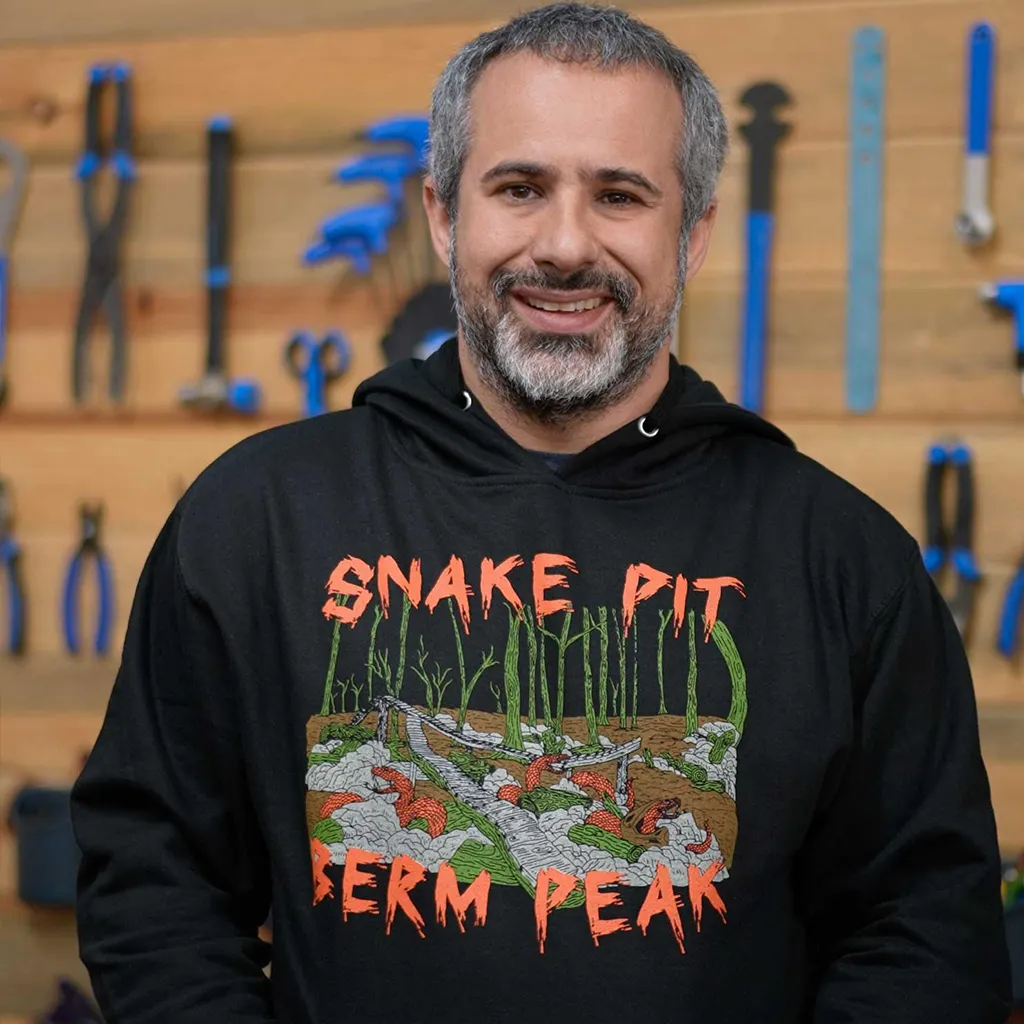 Snake Pit - Berm Peak Unisex Hoodie (Black)