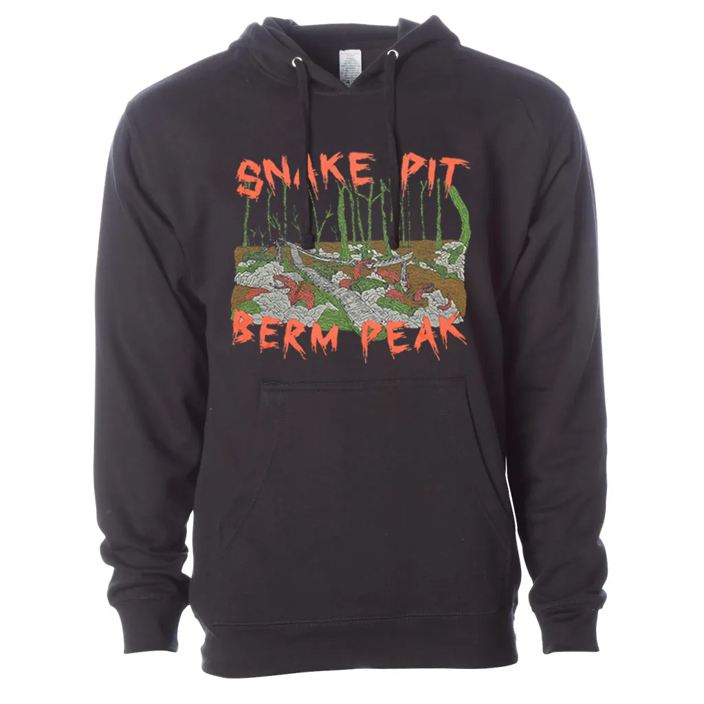 Snake Pit - Berm Peak Unisex Hoodie (Black)