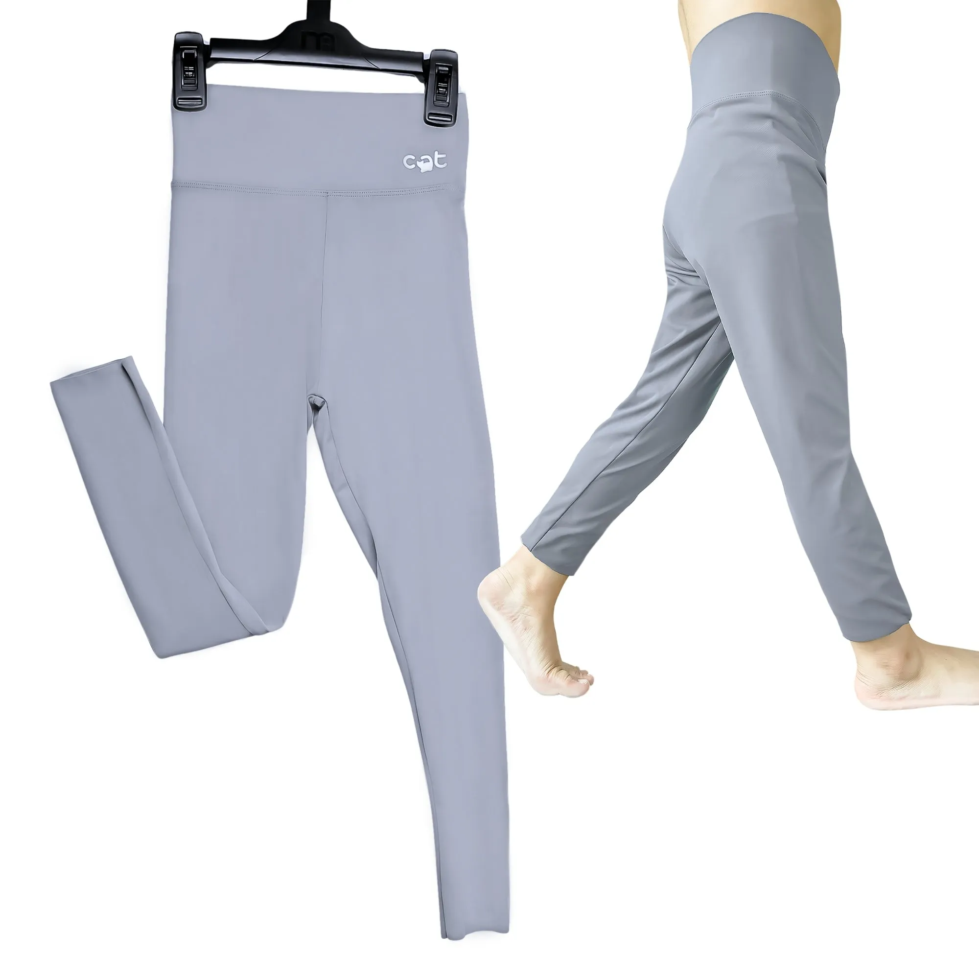 THE LITTLE LOOKERS Kids Gym Pants I Boys/Girls Snug Fit Leggings - Super Soft, Stretchable Tights for Gym, Yoga, Indoor & Outdoor Sports wear