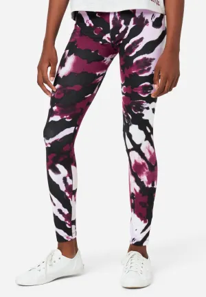 Tie-Dye Full-Length Leggings