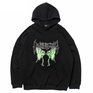 Undertrap Metal Print Hoodie