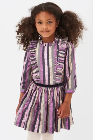 Velveteen Evelyn Girls Dress