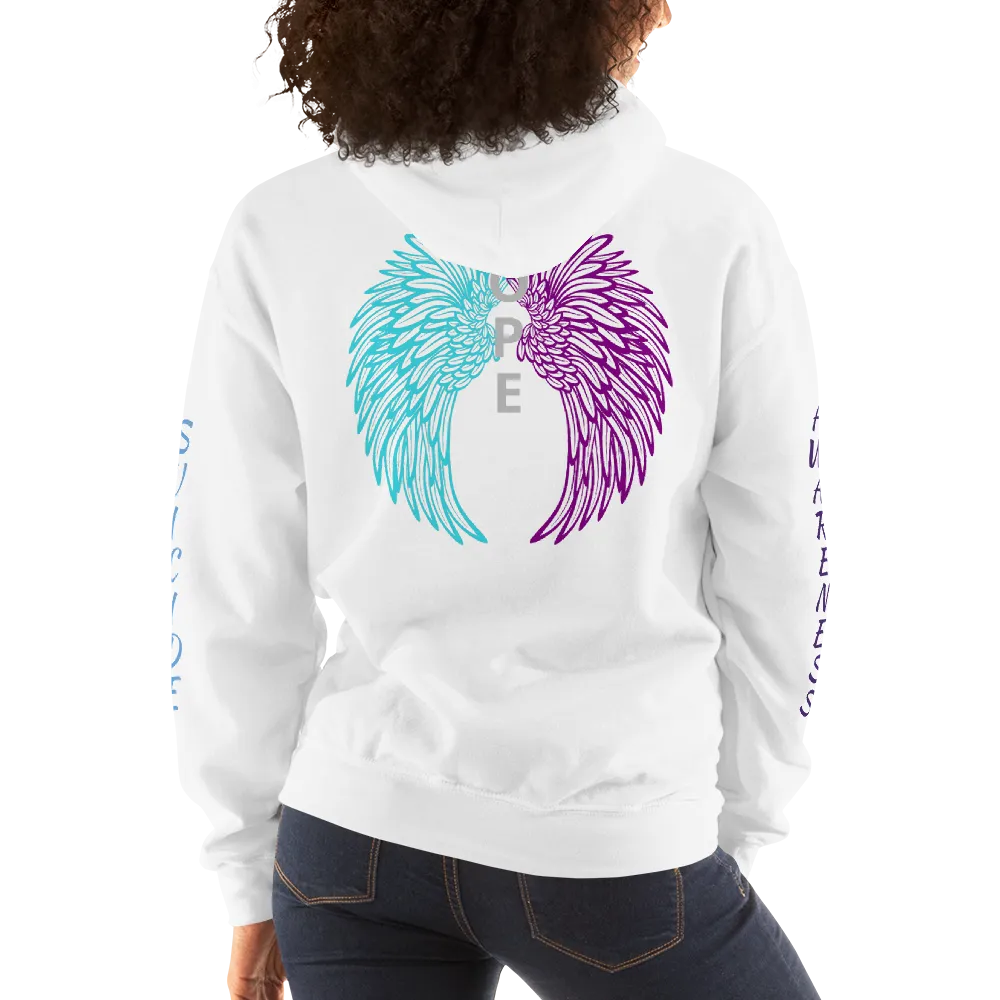 Wings Of Hope Suicide Awareness Pullover Hoodie