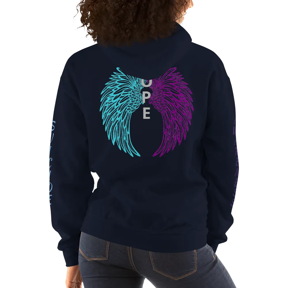 Wings Of Hope Suicide Awareness Pullover Hoodie