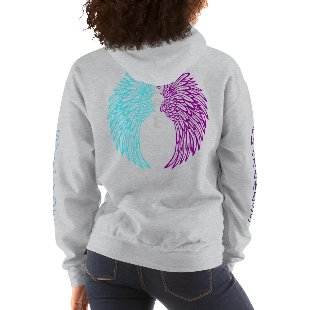 Wings Of Hope Suicide Awareness Pullover Hoodie